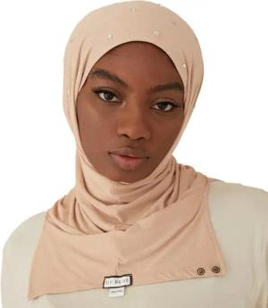 elf prive Seidentuch Elf Prive Hijab Cap Damen, Hochwertiges Polyester Hijab Bonnet für Dam