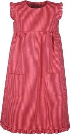 modAS Strandkleid Kinder Fischerkleid Streifen Maritim - Streifenkleid für Mädchen