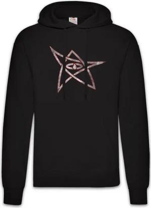 Urban Backwoods Hoodie Cthulhu Elder Sign II Herren Hoodie Horror Arkham Lovecraft Miskatonic (1-tlg) R´LYEH Monster Dunwich Symbol