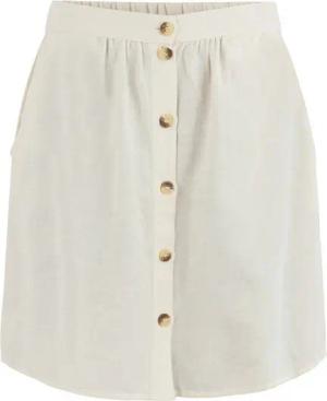 pieces Minirock PCSUNNA HW LINEN SKIRT