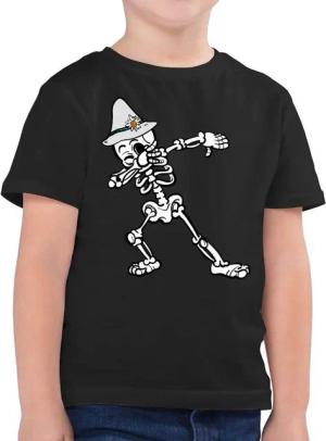 Shirtracer T-Shirt Skelett Dab Wiesn Junge (1-tlg) Mode für Oktoberfest Kinder Outfit
