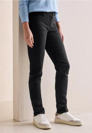 Cecil Damen Jeans im Slim Fit in Schwarz, Gr: 29