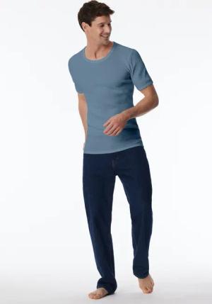 Shirt kurzarm atlantikblau - Revival Friedrich 7