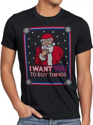 style3 T-Shirt Buy Things Ugly Sweater weihnachtsmann nikolaus x-mas pulli sweater