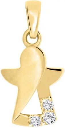 My Gold Engelanhänger Kinder Anhänger Gold 333 Engel Schutzengel - Modern Angel (inkl. Schmuckbox, 1-tlg., Set), Geschenke
