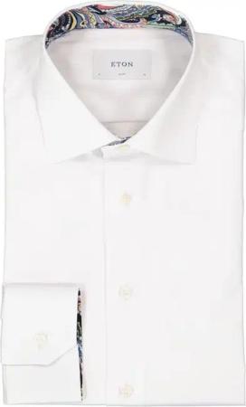 ETON Herren Hemd weiß Slim Fit