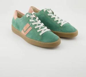 Paul Green Schuhe - 5464 Veloursleder (Grün, Gr. 42 ½)
