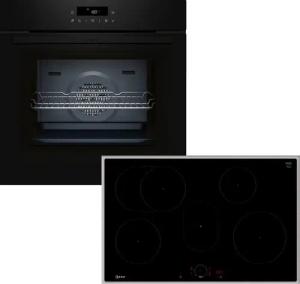 NEFF Backofen-Set BTX48PIB0, mit Teleskopauszug nachrüstbar, Pyrolyse-Selbstreinigung, mit pyrolytischer Selbstreinigung