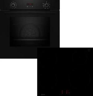 NEFF Backofen-Set BX46PIB0, mit Teleskopauszug nachrüstbar, Pyrolyse-Selbstreinigung, mit 7 verschiedenen Beheizungsarten