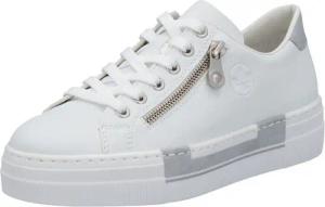 Rieker Plateausneaker mit Zierreißverschluss seitlich, Freizeitschuh, Halbschuh, Schnürschuh