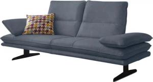 W.SCHILLIG 2,5-Sitzer "broadway, Designsofa mit tollem Sitzkomfort", Sitztiefenverstellung, Kopfteil- & Seitenteilverstellung, Breite 216cm