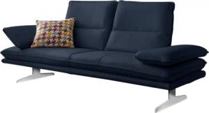 W.SCHILLIG 2-Sitzer "broadway, Designsofa mit tollem Sitzkomfort", Sitztiefenverstellung, Kopfteil- & Seitenteilverstellung, Breite 216cm