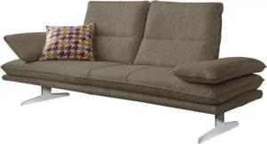 W.SCHILLIG 2-Sitzer "broadway, Designsofa mit tollem Sitzkomfort", Sitztiefenverstellung, Kopfteil- & Seitenteilverstellung, Breite 216cm