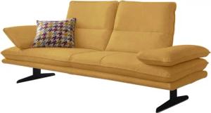 W.SCHILLIG 2,5-Sitzer "broadway, Designsofa mit tollem Sitzkomfort", Sitztiefenverstellung, Kopfteil- & Seitenteilverstellung, Breite 216cm