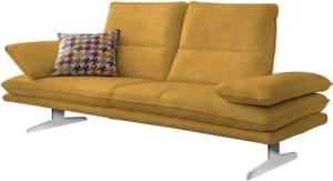 W.SCHILLIG 2-Sitzer "broadway, Designsofa mit tollem Sitzkomfort", Sitztiefenverstellung, Kopfteil- & Seitenteilverstellung, Breite 216cm
