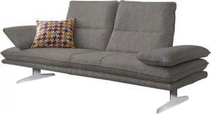 W.SCHILLIG 2-Sitzer "broadway, Designsofa mit tollem Sitzkomfort", Sitztiefenverstellung, Kopfteil- & Seitenteilverstellung, Breite 216cm