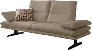 W.SCHILLIG 2,5-Sitzer "broadway, Designsofa mit tollem Sitzkomfort", Sitztiefenverstellung, Kopfteil- & Seitenteilverstellung, Breite 216cm