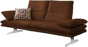 W.SCHILLIG 2-Sitzer "broadway, Designsofa mit tollem Sitzkomfort", Sitztiefenverstellung, Kopfteil- & Seitenteilverstellung, Breite 216cm
