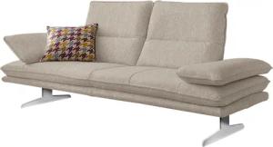 W.SCHILLIG 2-Sitzer "broadway, Designsofa mit tollem Sitzkomfort", Sitztiefenverstellung, Kopfteil- & Seitenteilverstellung, Breite 216cm
