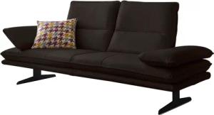 W.SCHILLIG 2,5-Sitzer "broadway, Designsofa mit tollem Sitzkomfort", Sitztiefenverstellung, Kopfteil- & Seitenteilverstellung, Breite 216cm
