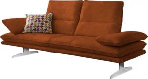 W.SCHILLIG 2-Sitzer "broadway, Designsofa mit tollem Sitzkomfort", Sitztiefenverstellung, Kopfteil- & Seitenteilverstellung, Breite 216cm