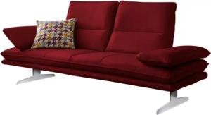 W.SCHILLIG 2-Sitzer "broadway, Designsofa mit tollem Sitzkomfort", Sitztiefenverstellung, Kopfteil- & Seitenteilverstellung, Breite 216cm