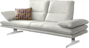 W.SCHILLIG 2-Sitzer "broadway, Designsofa mit tollem Sitzkomfort", Sitztiefenverstellung, Kopfteil- & Seitenteilverstellung, Breite 216cm