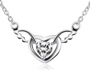 Schmuck-Elfe Collier Engelsflügel little heart classic, 925 Sterling Silber