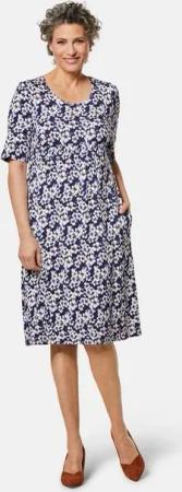 GOLDNER Druckkleid Kurzgröße: