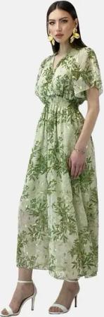 Elara Midikleid Elara Damen Sommerblumenkleid (1-tlg)