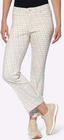 heine Bequeme Jeans Druckhose