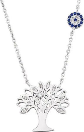 Schmuck-Elfe Collier Lebensbaum, 925 Sterling Silber