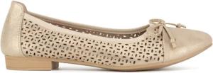 Clara Barson Ballerinas WS2055-15 Goldfarben