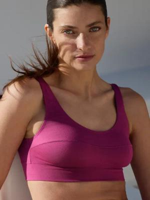 CALIDA Elastic Bustier mit Softbundfür Damen, S, Violett,Rosa, Der Bestseller, dem Frauen vertrauen – über 1Mio-mal verkauft!