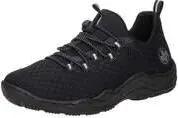 Rieker Slip On Sneaker Damen schwarz