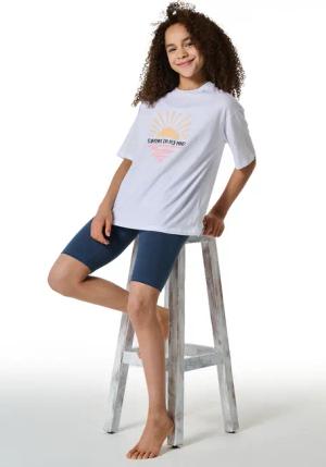Schlafanzug kurz Organic Cotton graphit - Nightwear 140