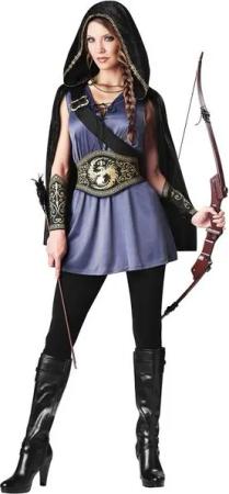 In Character Kostüm Bogenschützin, Bezauberndes Jägerinnen-Outfit mit edel wirkenden Details