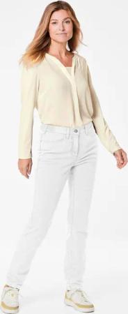 Röhrenjeans LOUISA COMFORT+ - weiß - Gr. 56 von Goldner Fashion