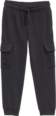 TOM TAILOR Jungen Cargo Jogginghose, grau, Uni, Gr. 104/110