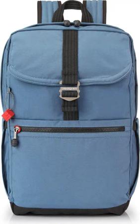 Hedgren Great American Heritage CANYON Square Backpack RFID 15,6" Denim Blue