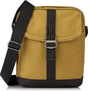 Hedgren Great American Heritage QUEST Vertical Crossover 10" RFID Mustard Olive