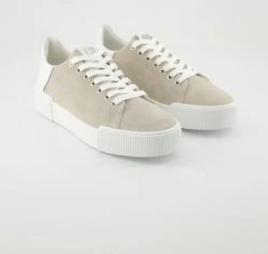 Högl Schuhe - 103603-6802 Leder und Veloursleder (Grau, Gr. 43½)