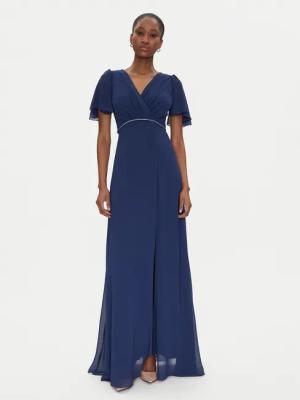 Rinascimento Abendkleid CFC0122466003 Dunkelblau Regular Fit