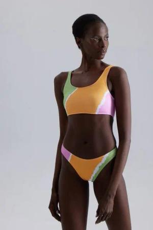 Rivus Badekleid Damen Bikini - Eleganter High Waist Bikini in Verschiedenen Farben, İn