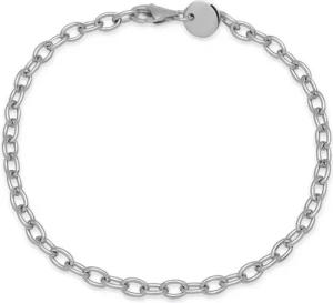 Unique Quarzuhr Unique Charmarmband aus 925er Sterling Silber CB0036