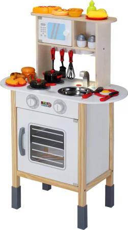 Spielküche Kindertraum aus Holz inkl 35-tlg Zubehör