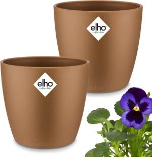 Blumentopf Brussels 2er-Set Samtgold 11x10cm 0,8L