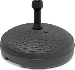 Schirmständer Anthrazit Polyrattan Optik Ø45cm
