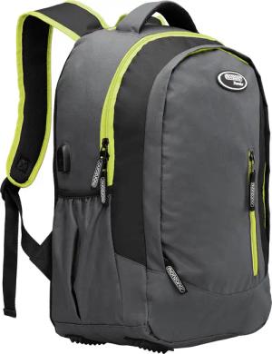 Sportrucksack Grau/Grün 34L