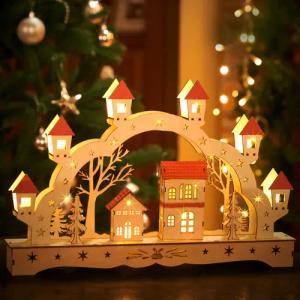 Weihnachts Schwibbogen Winterdorf